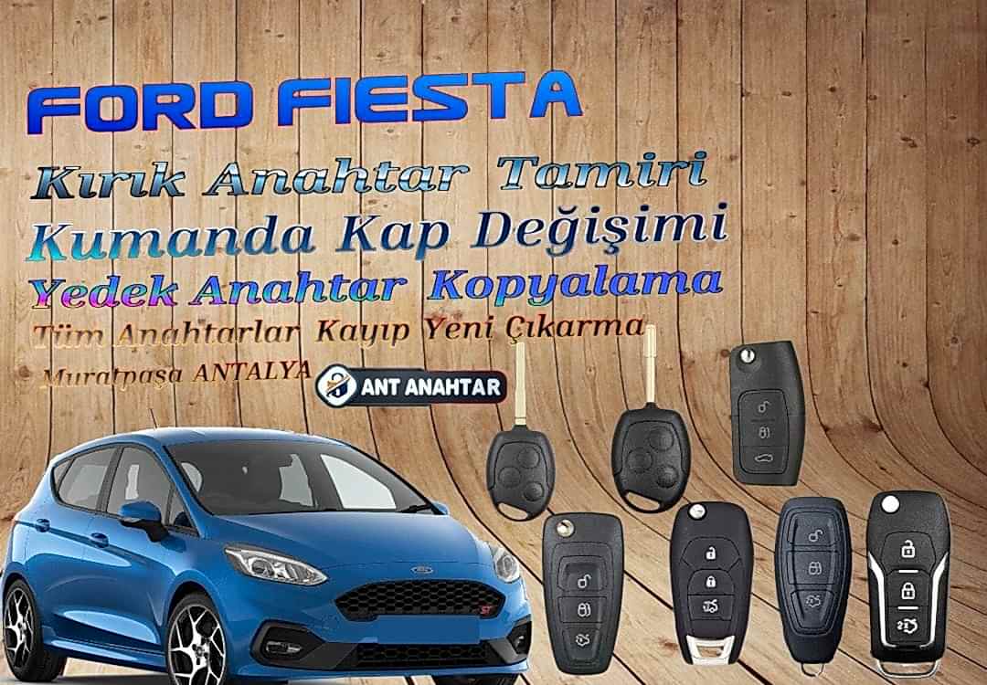 Ford Fiesta Yedek Anahtar Yapımı Bakı