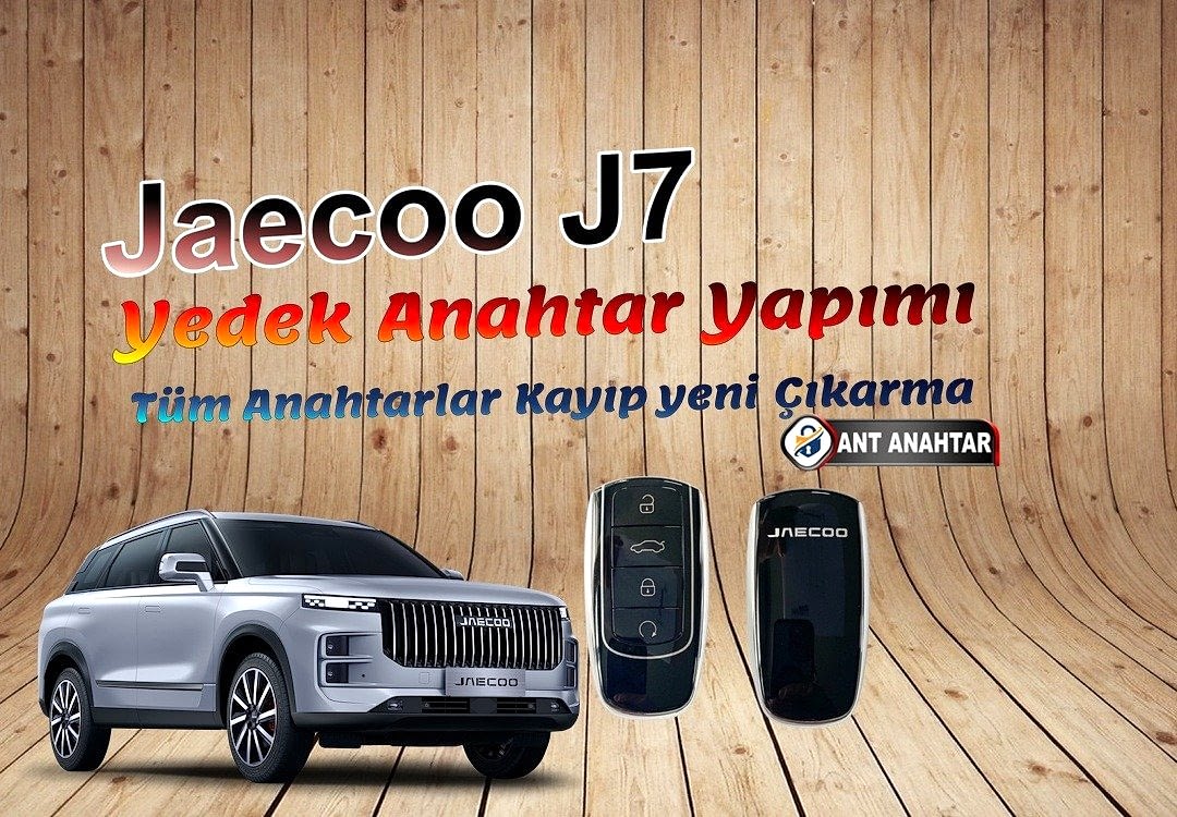 Jaecoo Yedek Anahtar Yapımı Bakı