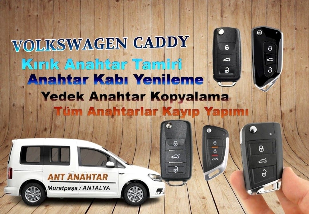 Volkswagen Caddy Yedek Anahtar Yapımı Bakı