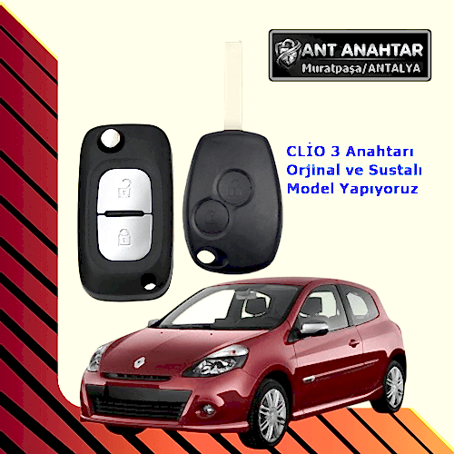 Renault Clio 3 Anahtar Bakı