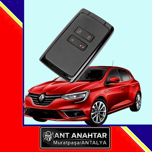 Renault Megane 4 Kart Anahtar (2015-2020) Bakı