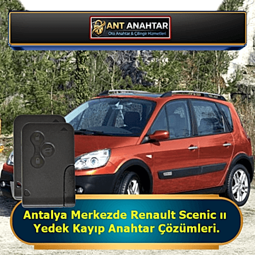 Renault Scenic 2 Kart Anahtar Bakı