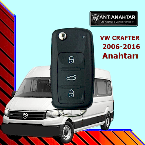 Volkswagen Crafter 2006-2016 Anahtarı Bakı