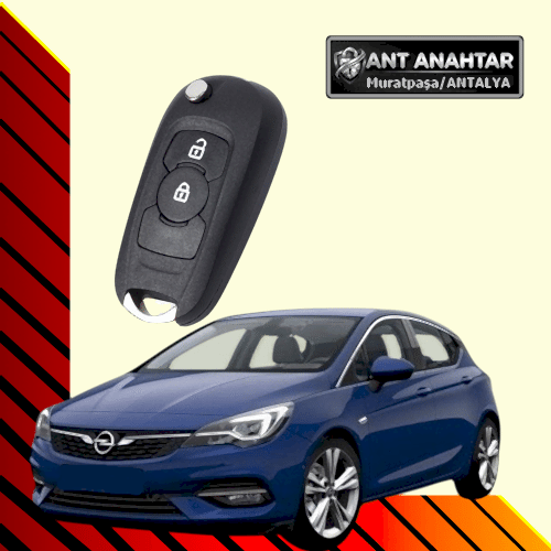 Opel Astra K Sustalı Anahtar Bakı