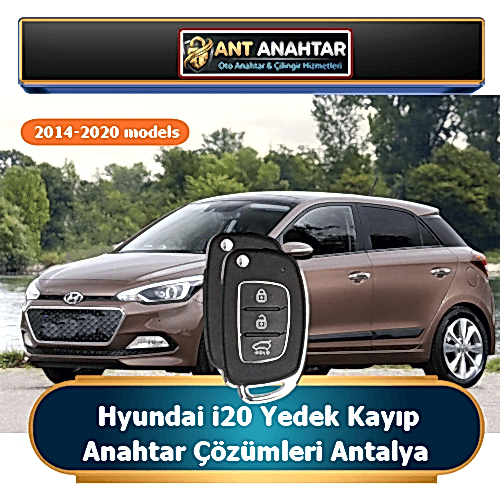 Hyundai i20 Yedek Anahtar Yapımı Bakı