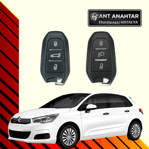 Citroen C4 2012-2018 Smart Anahtar Bakı