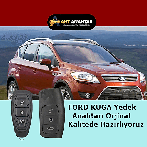 Ford Kuga Smart Yedek Anahtar Yapımı Bakı (2013–2019)