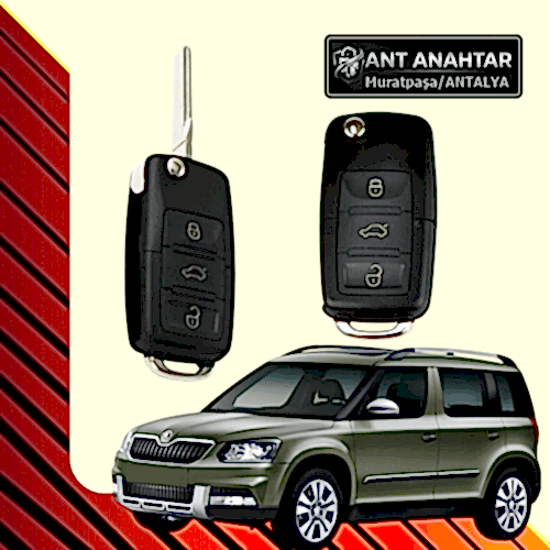 Skoda Yeti 2009-2017 Anahtarı Bakı