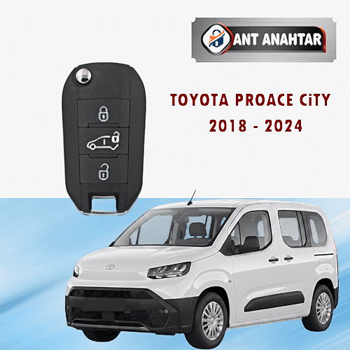 Toyota Proace City Sustalı Anahtar Bakı
