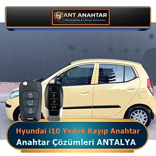 Hyundai i10 Yedek Anahtar Yapımı Bakı