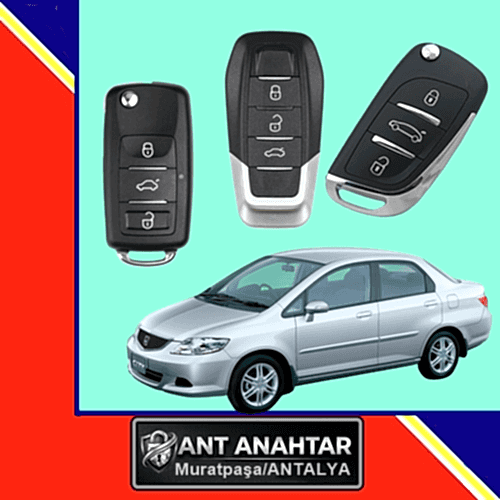 Honda City 2003–2008 Yedek Anahtar Yapımı Bakı