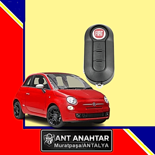 Fiat 500 (2007-2015) Anahtarı Bakı