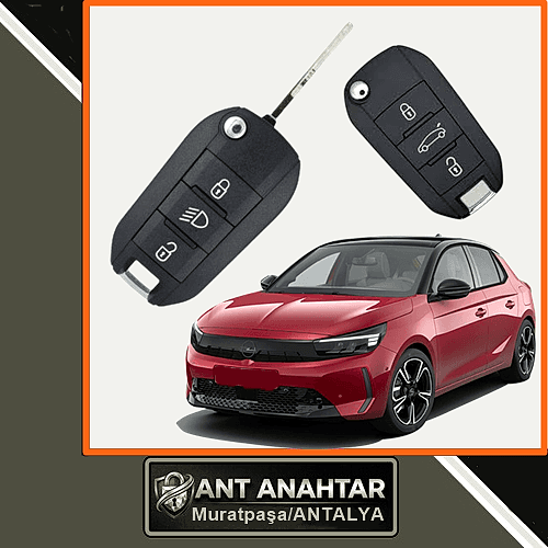 Opel Corsa F Sustalı Anahtar Bakı