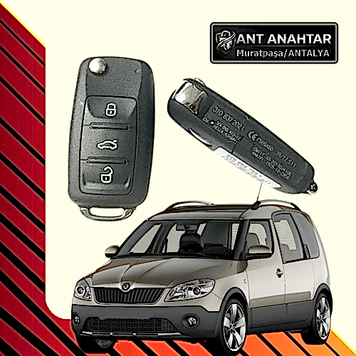Skoda Roomster 2006-2015 Anahtarı Bakı
